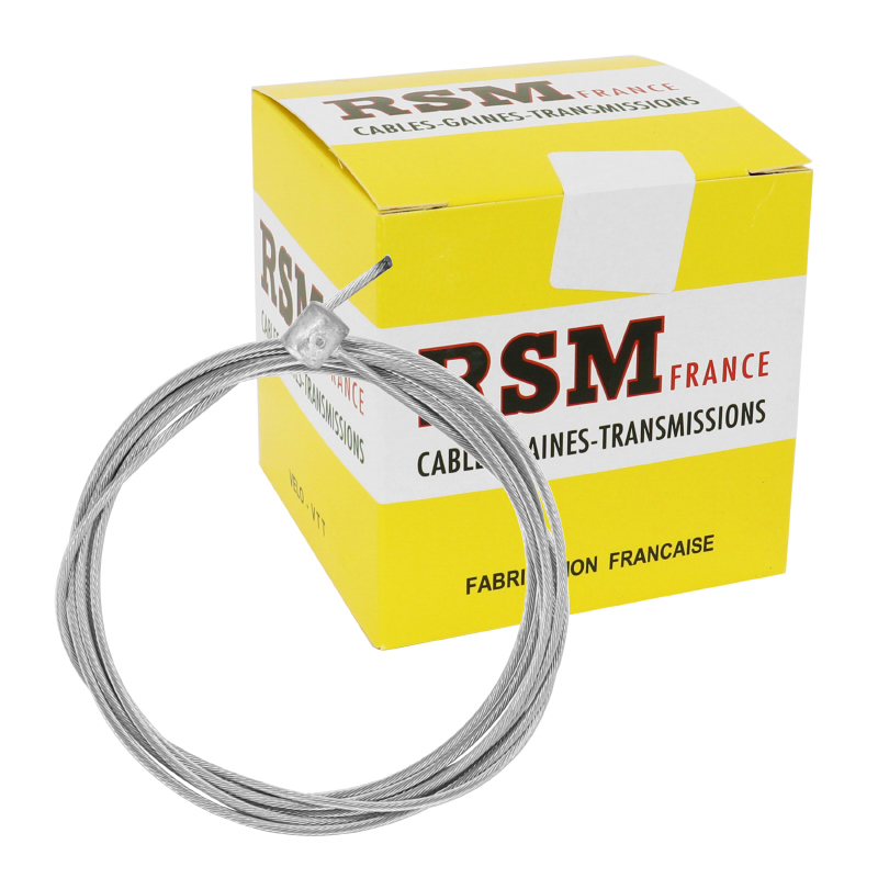 Cable de frein P2R 8x9 DIAM 1.8mm 20 - 25 Lg 1M80 BOITE 25