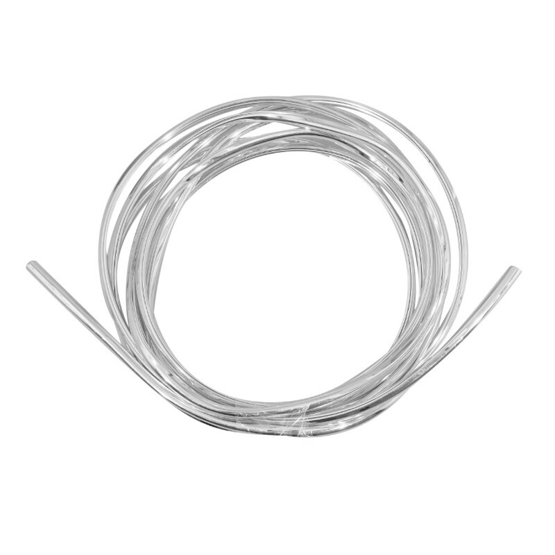 Enjoliveur de carénage P2R JONC POUTRE CADRE - RESERVOIR PLASTIQUE HAUTEUR 7.7mm CHROME 5M