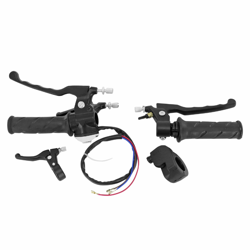 Kit poignée de guidon et levier P2R GAZ - FREIN