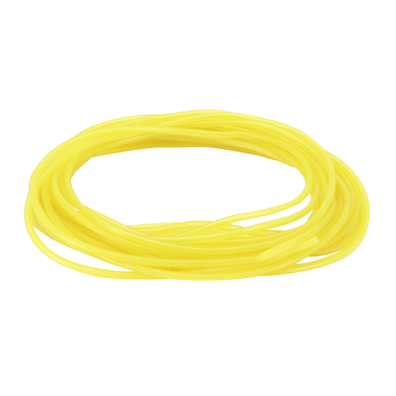 Durite d'essence P2R SOUPLE 2x5 JAUNE TRANSPARENT ROULEAU 10M HUILE,HYDROCARBURES