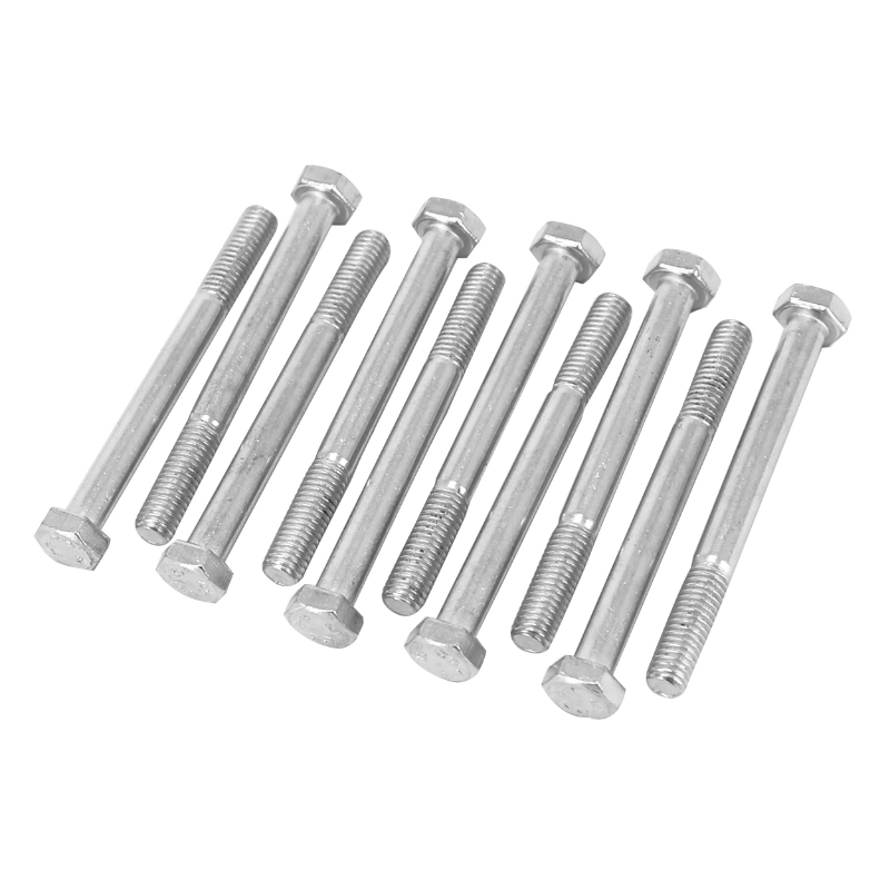Kit Visserie Moto P2R VIS TETE HEXAGONALE M8 x 80 mm ACIER ZINGUE