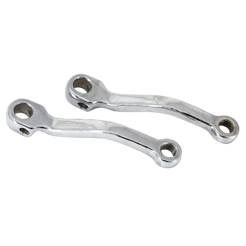 Manivelle de pédalier P2R ENTRAXE 140mm ACIER CHROME PAIRE