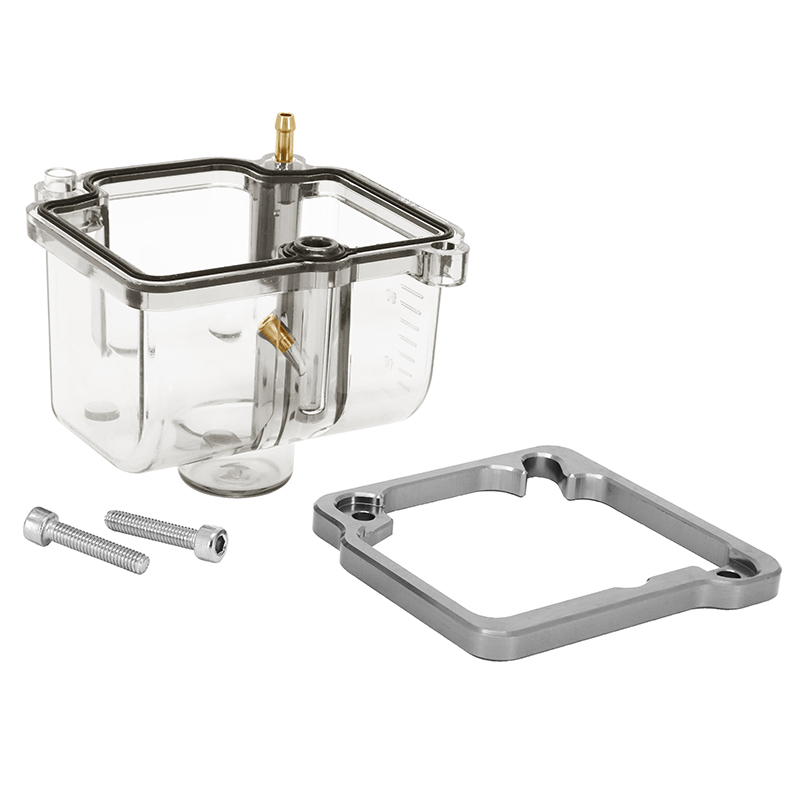 Cuvelage P2R CUVE TYPE PWK 19 à 30 mm TRANSPARENT INCLUS VIS REHAUSSEUR