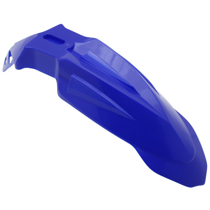 Garde boue P2R 50 A BOITE AV SUPERMOTARD UNIVERSEL BLEU