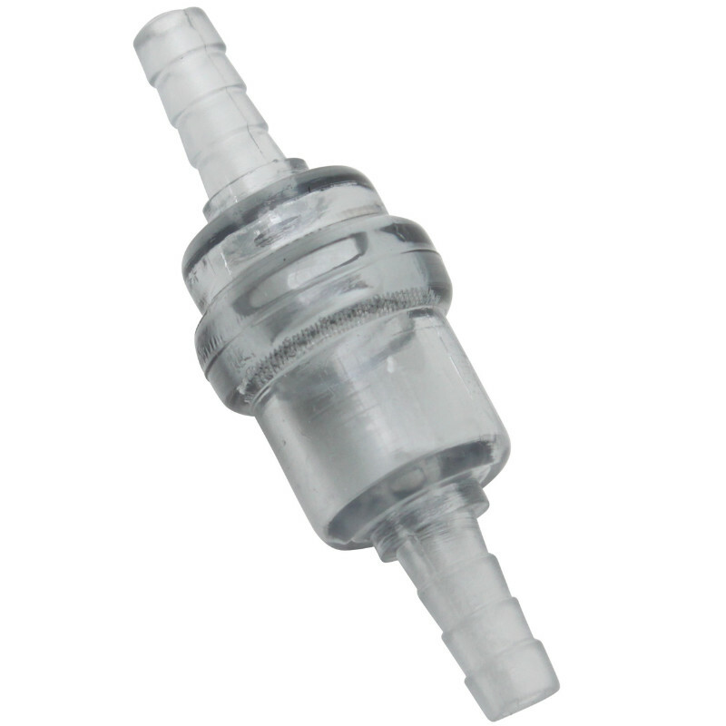 Filtre à essence P2R CYLINDRIQUE PLASTIQUE TRANSPARENT DIAM 6 mm
