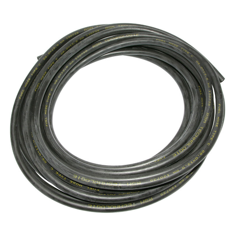 Durite d'essence P2R NBR 8x12 ROULEAU 10M HYDROCARBURES HUILES - FABRICATION CE