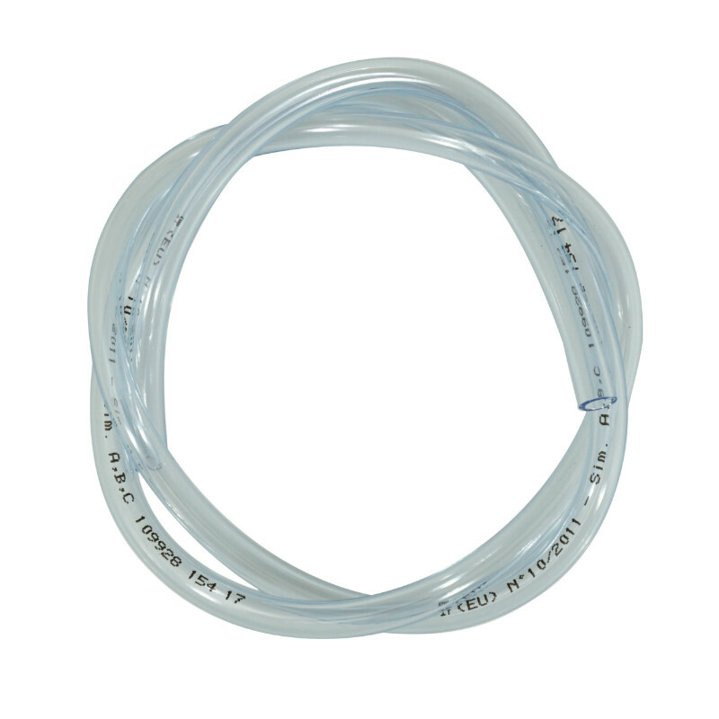 Durite d'essence P2R CRISTAL 6x9 TRANSPARENT 1M FABRICATION FRANCAISE