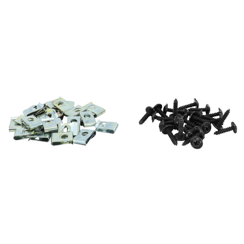 Kit Visserie Moto P2R AGRAFE CARROSSERIE - CARENAGE CAPOTAGE DIAM 4mm VIS 4x14 mm
