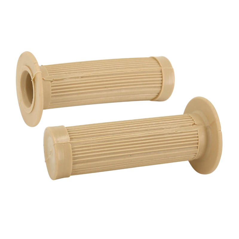 Poignées de guidon P2R VINTAGE MAGURA CREME DIAM 22 - 25 mm LONG 100 mm PAIRE