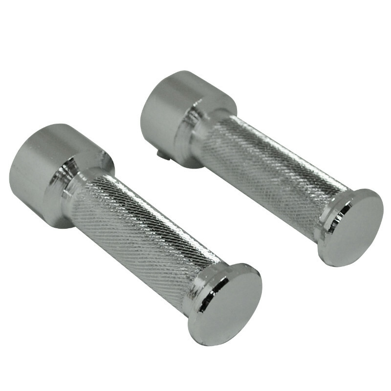Repose-pieds P2R PILOTE ROND ACIER CHROME