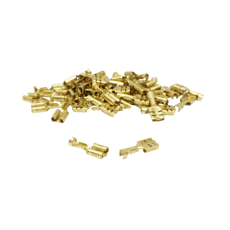 Cosse électrique P2R LAITON NON ISOLEE PLATE FEMELLE 6.3x1 RS 7900