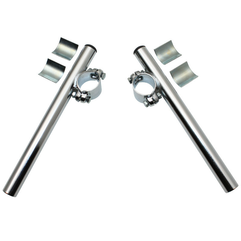 Guidon P2R BRACELET DIAM 26 - 28mm ACIER CHROME PAIRE