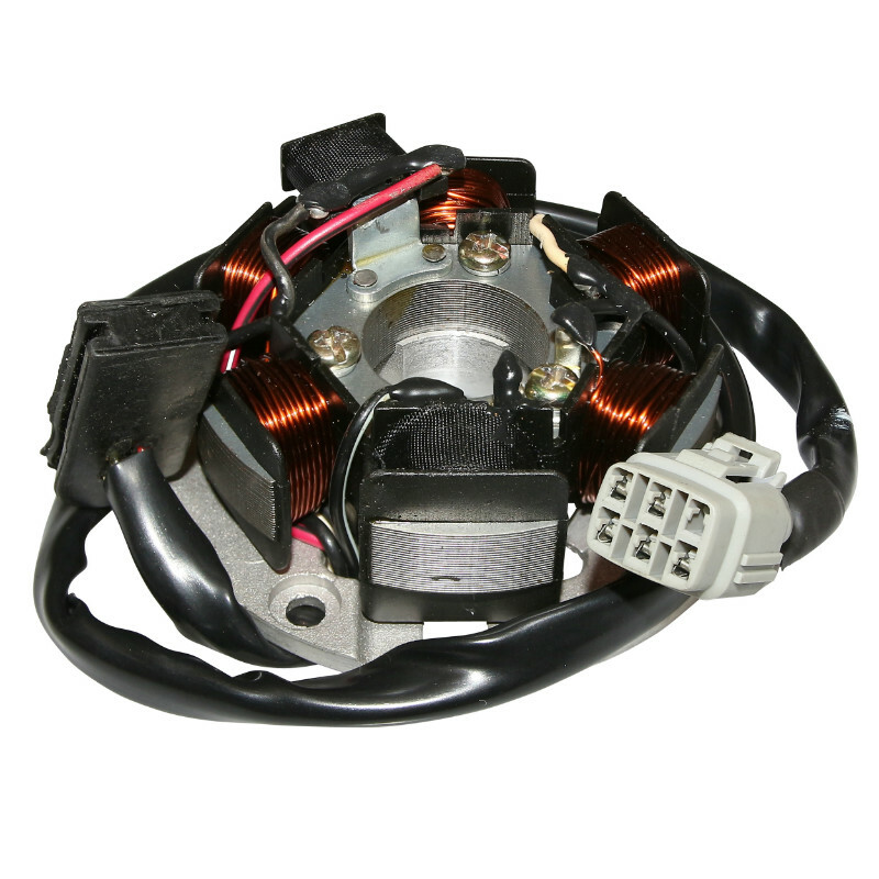 Stator d'allumage P2R STATOR ALLUMAGE 50 A BOITE ADAPTABLE CPI 50 SM, SX (R.O. 51A-21130-20-00) (AVEC PLATINE) -P2R-
