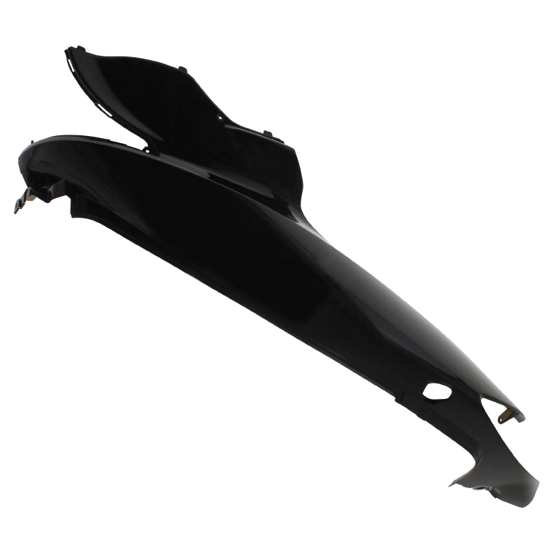 Coque arrière P2R CARENAGE-COQUE AR MAXISCOOTER ADAPTABLE HONDA 125 SH INJECTION NOIR BRILLANT DROIT -P2R-