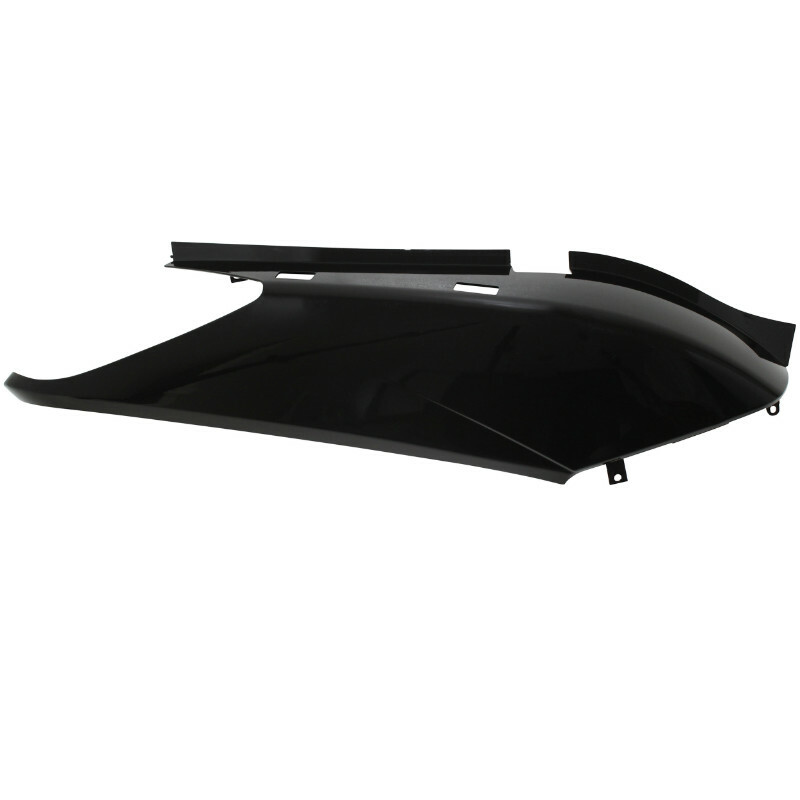Coque arrière P2R CARENAGE-COQUE AR MAXISCOOTER ADAPTABLE YAMAHA 125 XMAX 2006+2009 - MBK 125 SKYCRUISER 2006+2009 NOIR BRILLANT DROIT -P2R-