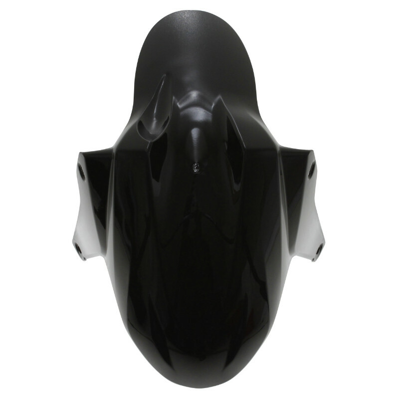 Garde boue P2R GARDE BOUE AV SCOOT ADAPTABLE MBK 50 NITRO 2013+-YAMAHA 50 AEROX 2013+ NOIR BRILLANT -P2R-