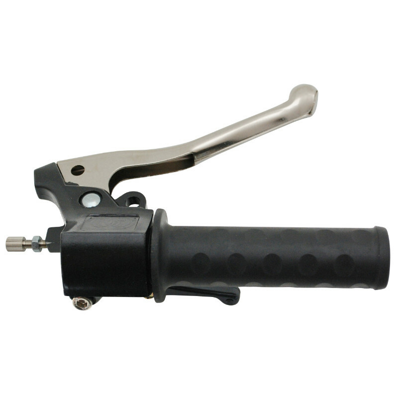 Poignée de gaz P2R POIGNEE DE GAZ CYCLO ADAPTABLE MBK 51V AVEC STARTER -P2R-