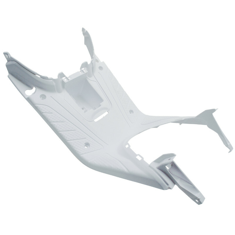 Marche pied P2R CARENAGE-MARCHE PIED SCOOT ADAPTABLE MBK 50 BOOSTER 2004+-YAMAHA 50 BWS 2004+ BLANC -P2R-