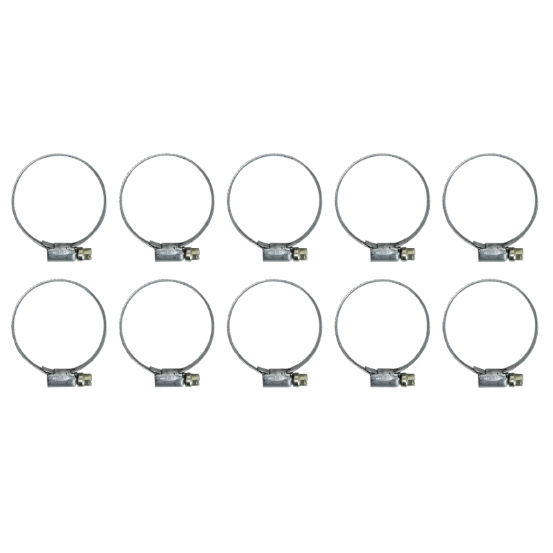 Colliers de serrage P2R COLLIER DE SERRAGE METAL A CREMAILLERE 32 A 50mm (SACHET DE 10 PIECES) LARGEUR 9mm -P2R-