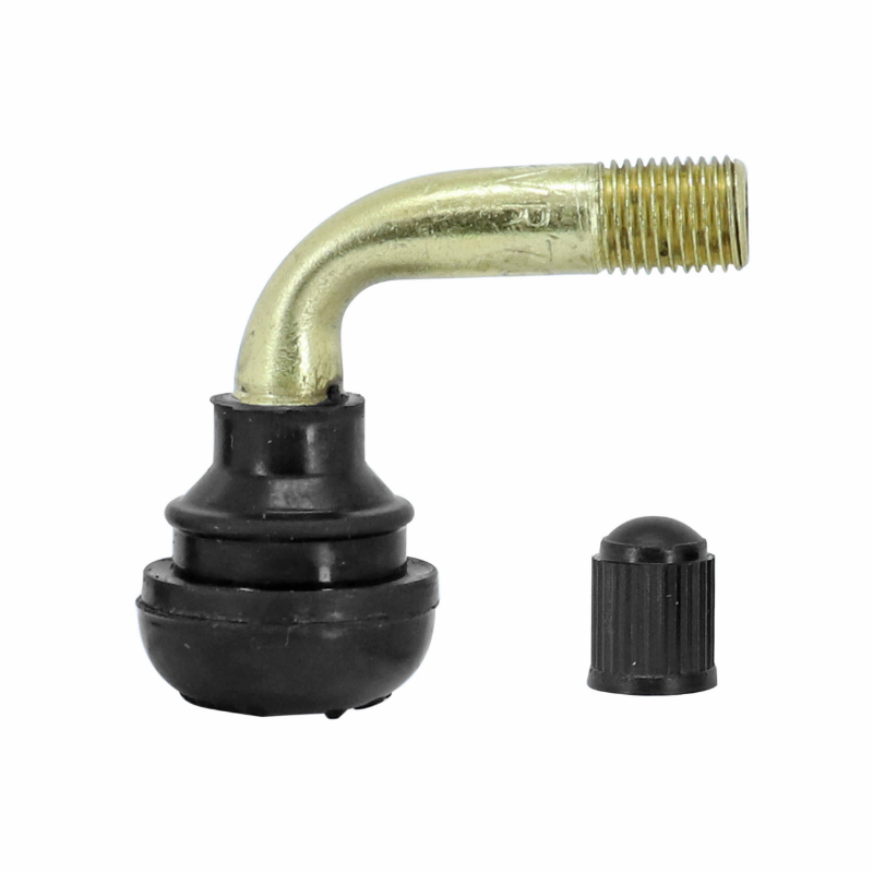 Valve P2R VALVE DE PNEU TUBELESS COUDEE (HAUTEUR 25mm - LONGUEUR 30mm) (VENDU A L'UNITE) -P2R-