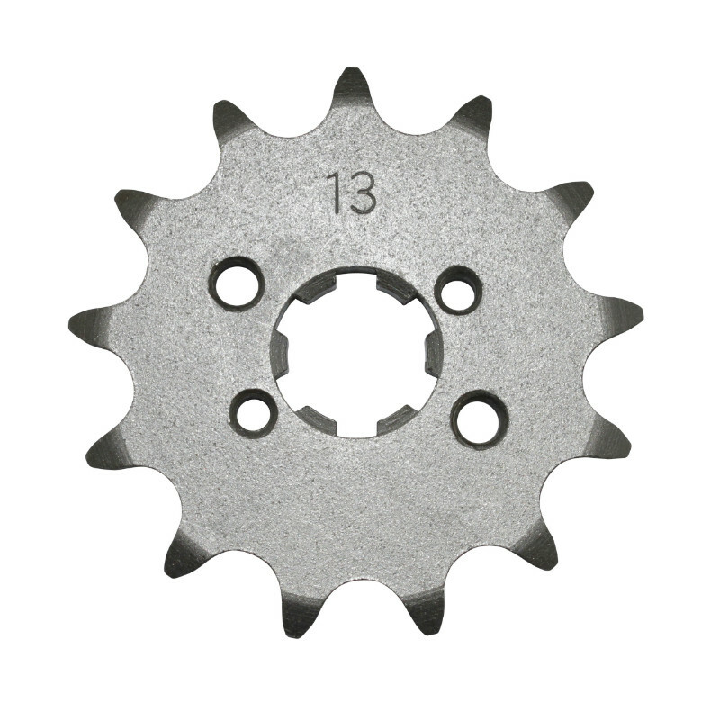 Pignon de sortie de boite P2R PIGNON 50 A BOITE ADAPTABLE DERBI 50 SENDA EURO 2 + EURO 3, GPR-GILERA 50 SMT, RCR 420 13 DTS -P2R-