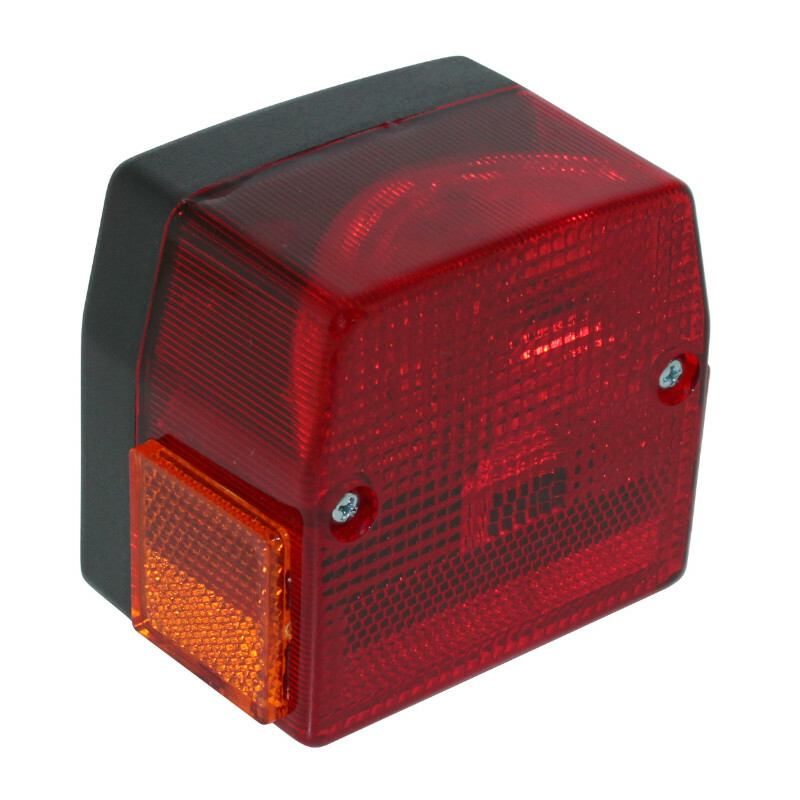 Feux arrière P2R FEU ARRIERE CYCLO ADAPTABLE PEUGEOT 103 SPX, RCX-MBK 51S ROUGE -P2R-