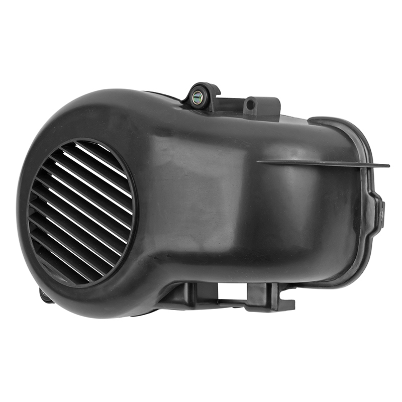 Cache de variateur P2R VOLUTE-CACHE TURBINE SCOOT ADAPTABLE MBK 50 OVETTO, MACH G-YAMAHA 50 NEOS, JOG-APRILIA 50 SR AIR-MALAGUTI 50 F10 NOIR -P2R-