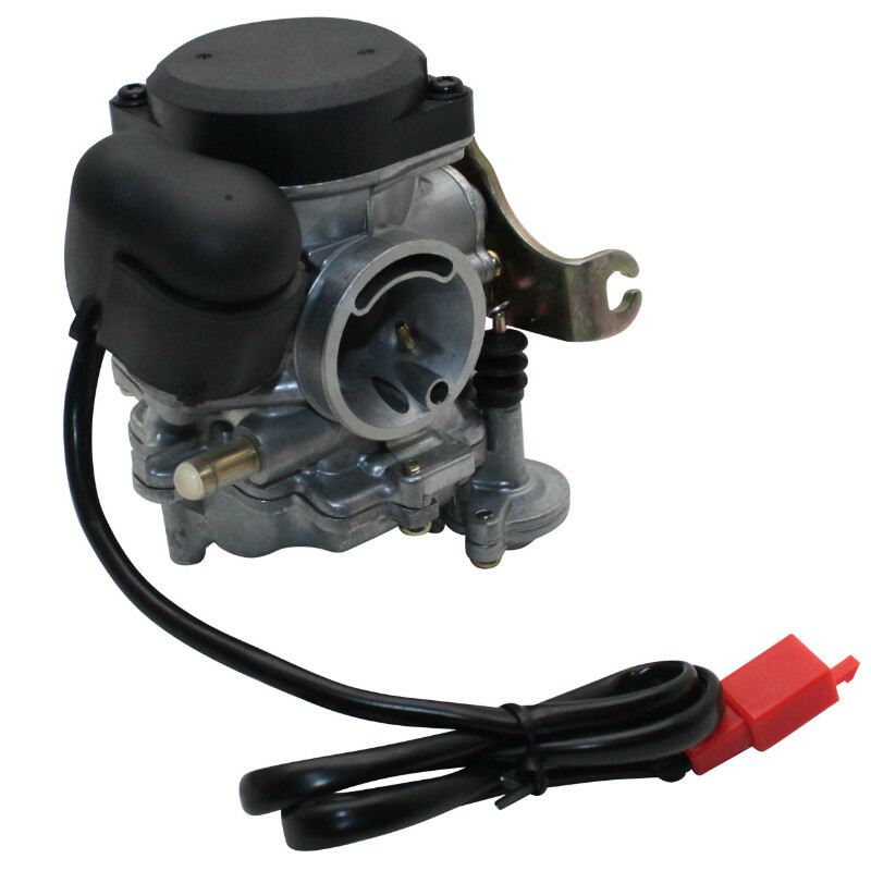 Carburateur P2R CARBURATEUR SCOOT ADAPTABLE SCOOT 50 CHINOIS 4T GY6,139QMB-KYMCO 50 AGILITY 4T-PEUGEOT 50 V-CLIC 4T-SYM 50 ORBIT 4T-BAOTIAN 50 B