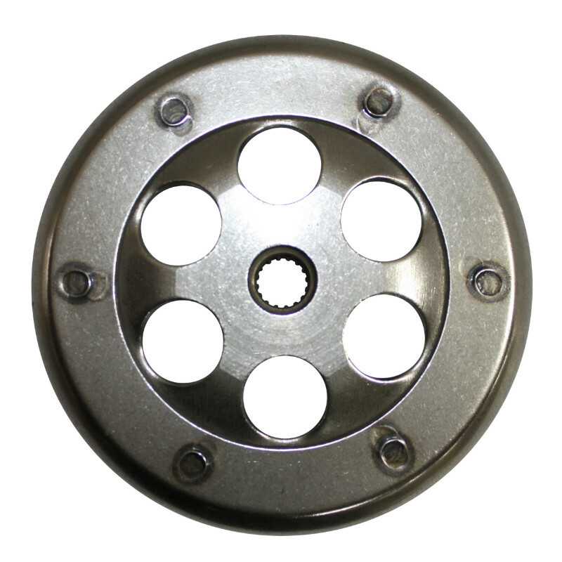 Cloche d'embrayage P2R CLOCHE D'EMBRAYAGE SCOOT ADAPTABLE SCOOT 50 CHINOIS 50 2T-CPI 50 ARAGON, HUSSAR, OLIVER, POPCORN-KEEWAY 50 F ACT, FOCUS, HURRICA