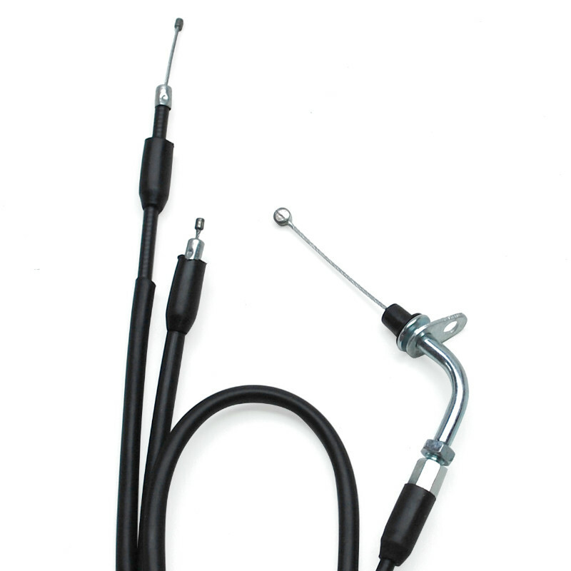 Câble de gaz P2R TRANSMISSION GAZ 50 A BOITE ADAPTABLE MBK 50 X-POWER-YAMAHA 50 TZR -P2R-