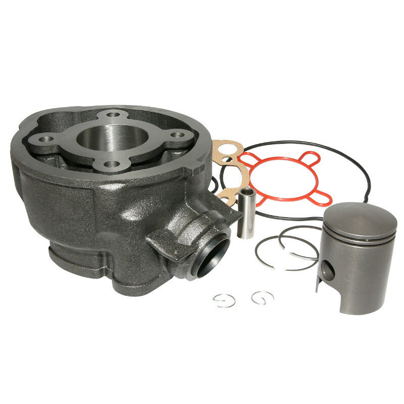 Kit cylindre-piston P2R CYLINDRE 50 A BOITE ADAPTABLE MINARELLI 50 AM6 2000+-MBK 50 X-POWER, X-LIMIT-YAMAHA 50 TZR, DTR-PEUGEOT 50 XPS-RIEJU 50 RS1-BETA