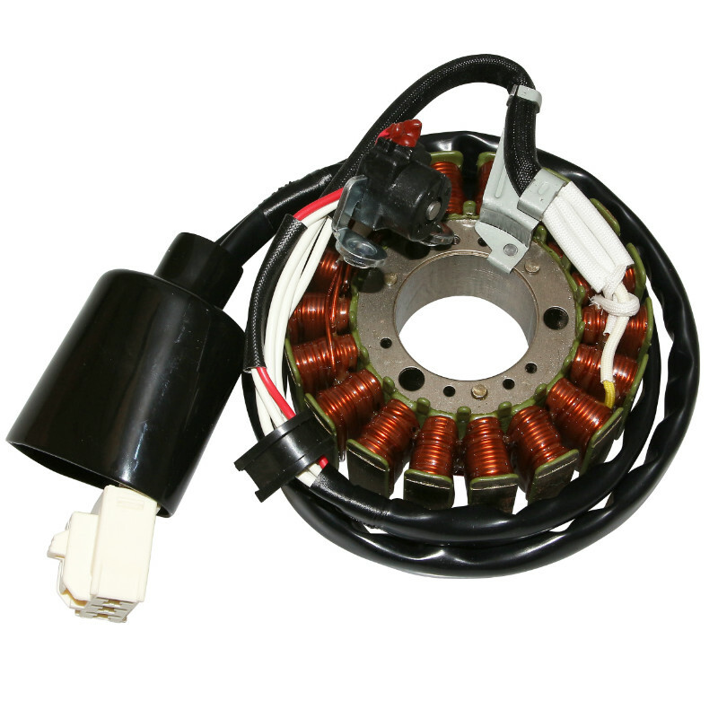 Stator d'allumage P2R STATOR ALLUMAGE MAXISCOOTER ADAPTABLE YAMAHA 400 MAJESTY 2004+2008 - MBK 400 SKYLINER 2004+2008 (18 POLES) -P2R-
