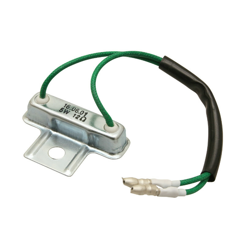 Kit résistance P2R RESISTANCE SCOOT ADAPTABLE KYMCO 50 AGILITY 4T 16 POUCES 2008+2012, LIKE 4T 2009+, SUPER 8 4T 2009+ (5W - 12 OHMS) -P2R-