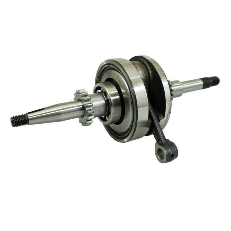 Vilebrequin P2R EMBIELLAGE-VILEBREQUIN SCOOT ADAPTABLE PEUGEOT 50 KISBEE 4T, DJANGO 4T (AXE DE PISTON 10 mm) -P2R-