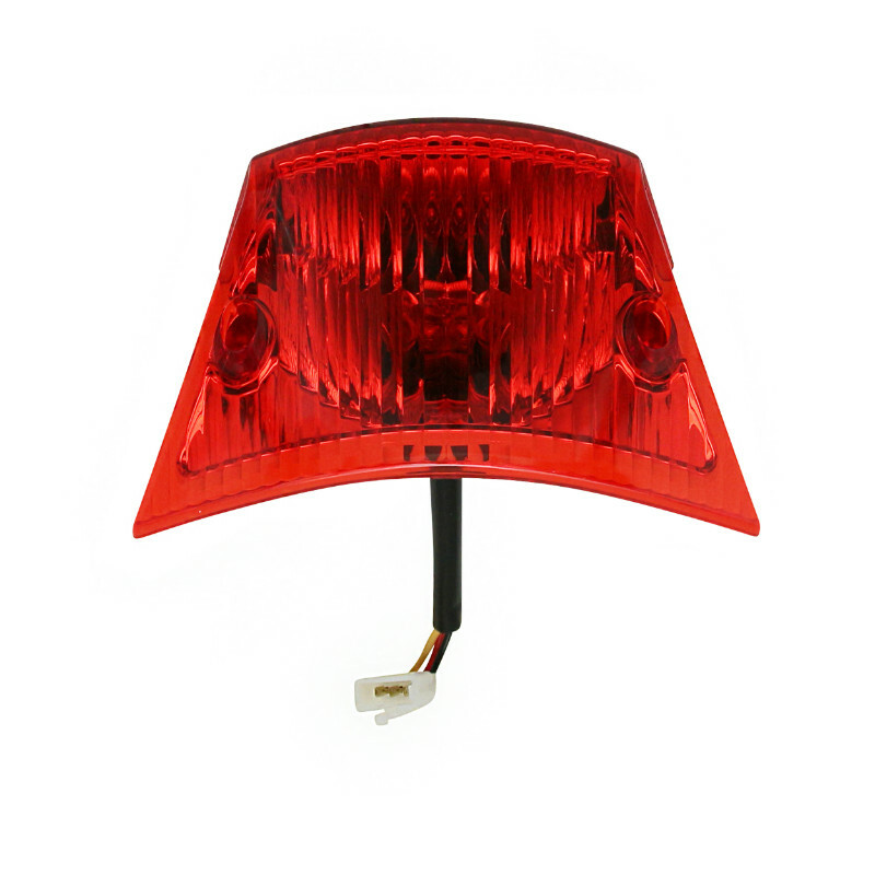 Feux arrière P2R FEU ARRIERE SCOOT ADAPTABLE PIAGGIO 50 ZIP 2000+ -P2R-