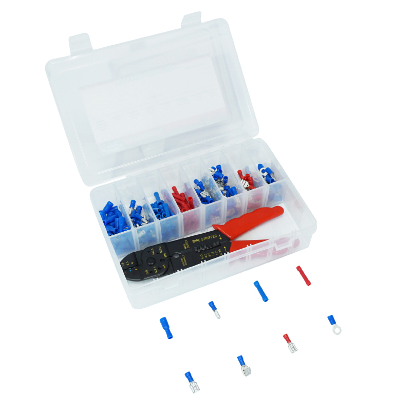 Cosse électrique P2R COSSE ELECTRIQUE AVEC PINCE (ASSORTIMENT) (COFFRET DE 200 PIECES) -P2R-