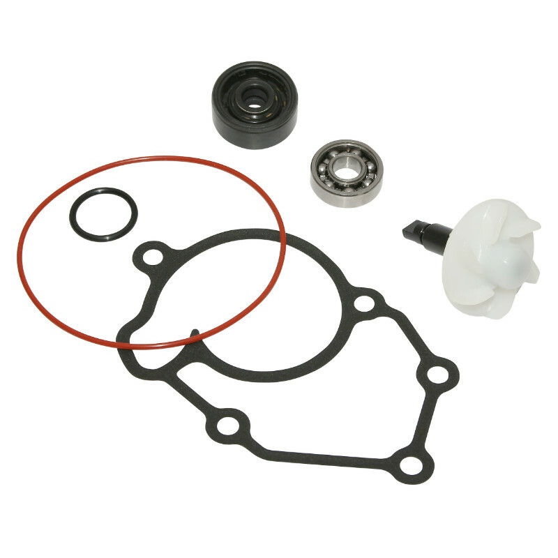Kit réparation pompe à eau P2R KIT REPARATION POMPE A EAU MAXISCOOTER ADAPTABLE YAMAHA 125 XMAX - MBK 125 SKYCRUISER 2006+2008 (KIT) -P2R-