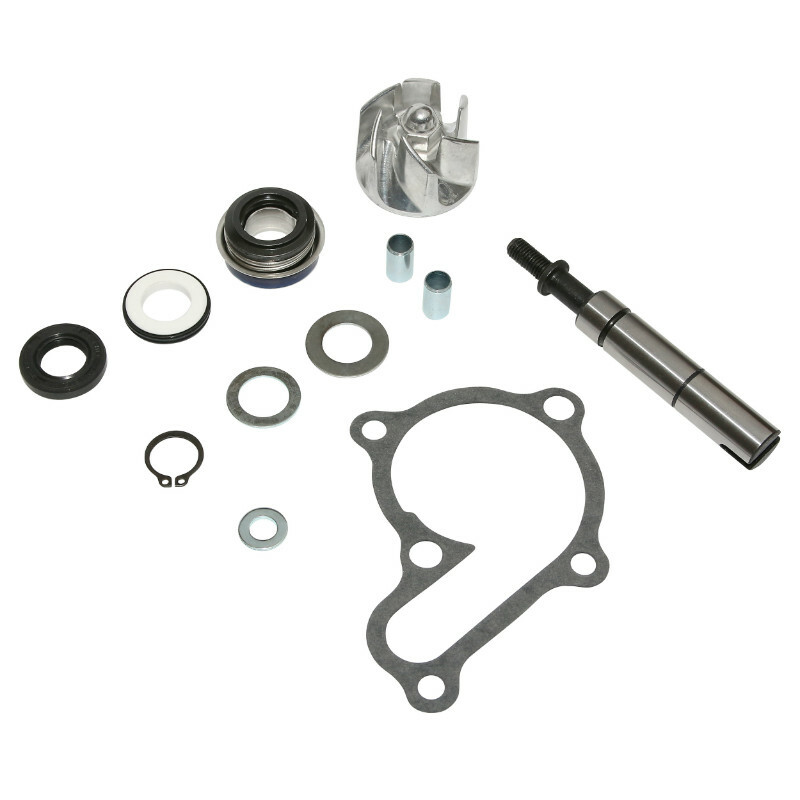 Kit réparation pompe à eau P2R KIT REPARATION POMPE A EAU MAXISCOOTER ADAPTABLE KYMCO 300 K-XCT 2012+, 300 PEOPLE 2010+2021, 300 DOWNTOWN 2010+2017, 350 DOWNTO