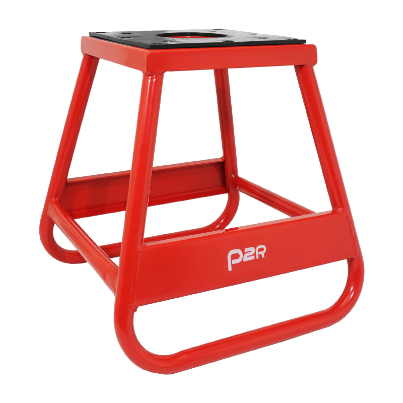 Béquille latérale P2R TREPIED - LEVE CROSS STAND FIXE TABOURET ACIER ROUGE