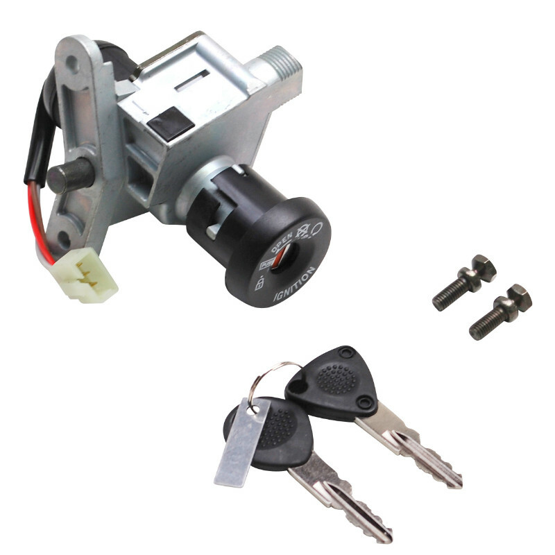 Neiman P2R CONTACTEUR A CLE SCOOT ADAPTABLE MBK 50 BOOSTER 2004+-YAMAHA 50 BWS 2004+ (3 FILS) (SEUL) -QUALITE PREMIUM-