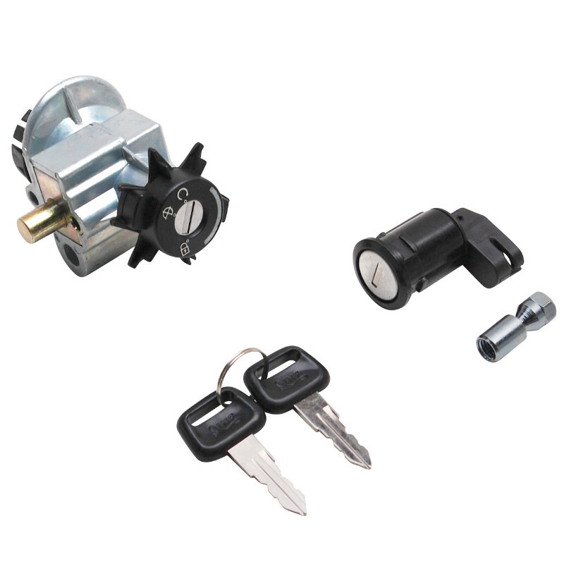 Neiman P2R CONTACTEUR A CLE SCOOT ADAPTABLE PEUGEOT 50 SPEEDFIGHT 2, TKR 2004+, VIVACITY (AVEC SERRURE DE SELLE) -QUALITE PREMIUM-
