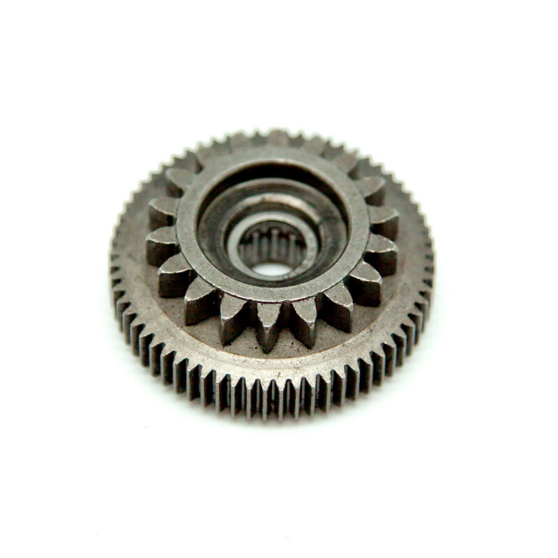 Pignon de démarreur P2R PIGNON INTERMEDIAIRE DE DEMARREUR SCOOT ADAPTABLE MBK 50 BOOSTER, NITRO, MACH G, OVETTO 2T, STUNT - YAMAHA 50 BWS, AEROX, JOG R,