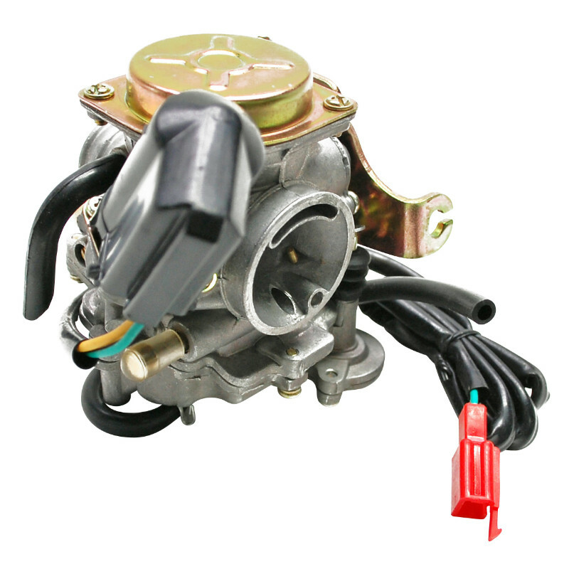 Carburateur P2R CARBURATEUR SCOOT ADAPTABLE SCOOT 50 CHINOIS 4T GY6,139QMB-PEUGEOT 50 KISBEE 4T, V-CLIC 4T-KYMCO 50 AGILITY 4T-SYM 50 ORBIT 4T-B