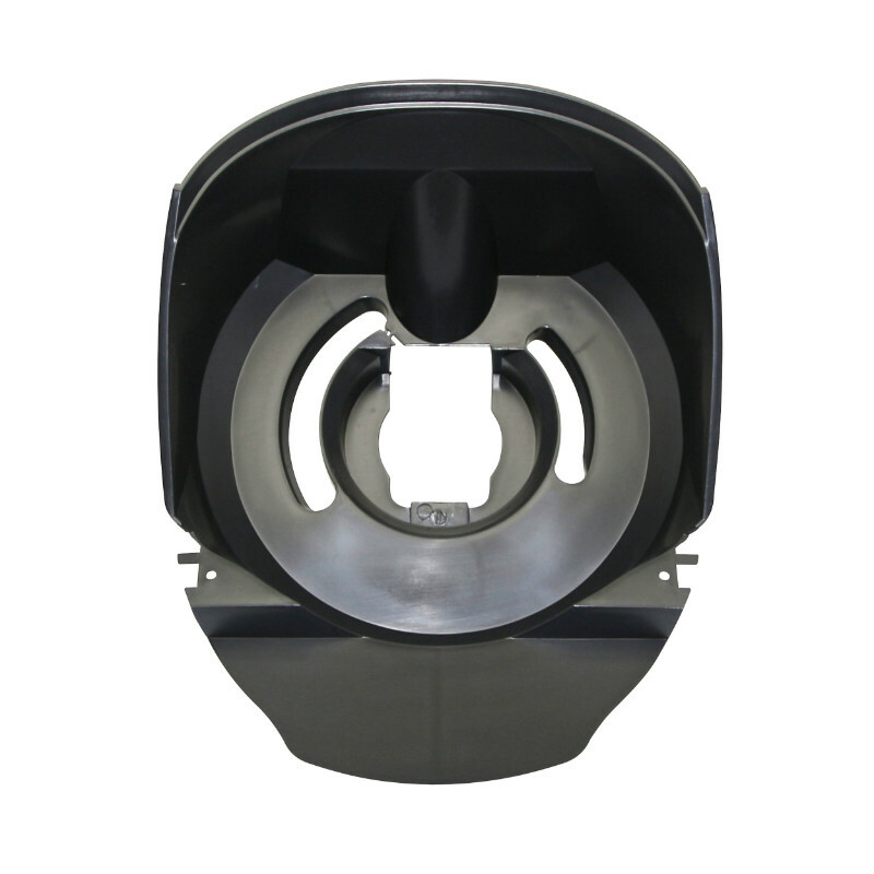 Garde boue P2R GARDE BOUE AV SCOOT ADAPTABLE MBK 50 BOOSTER 2004+-YAMAHA 50 BWS 2004+ NOIR (PARTIE SUPERIEUR) -P2R-