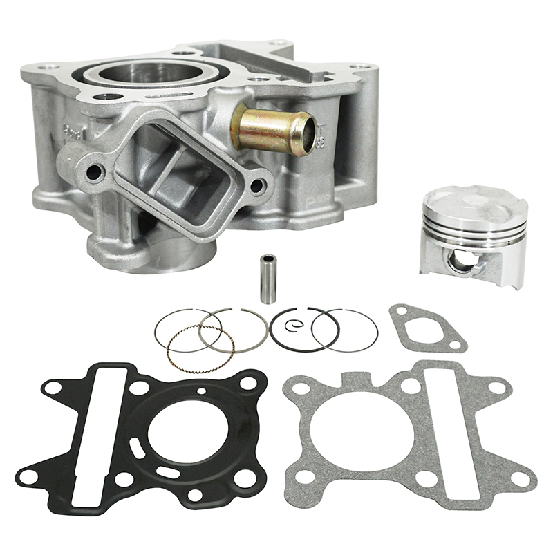 Kit cylindre-piston P2R CYLINDRE SCOOT ADAPTABLE MBK 50 BOOSTER X, OVETTO, NITRO 4T - YAMAHA 50 NEO'S, AEROX 4T 3 SOUPAPES (DIAM 38 mm) -P2R-