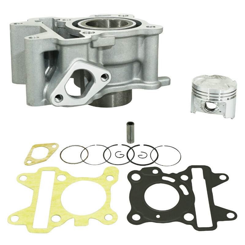 Kit cylindre-piston P2R CYLINDRE SCOOT ADAPTABLE MBK 50 OVETTO 4T 2008+, NITRO 4T 2008+ -YAMAHA 50 NEO'S 4T 2008+, AEROX 4T 2008+ DIAM 38mm -P2R-