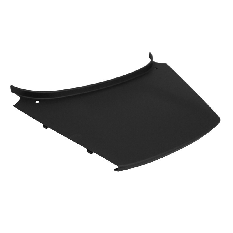 Coque arrière P2R CARENAGE-CACHE AR INTERMEDIAIRE MAXISCOOTER ADAPTABLE YAMAHA 500 TMAX 2001+2007 NOIR MAT -P2R-