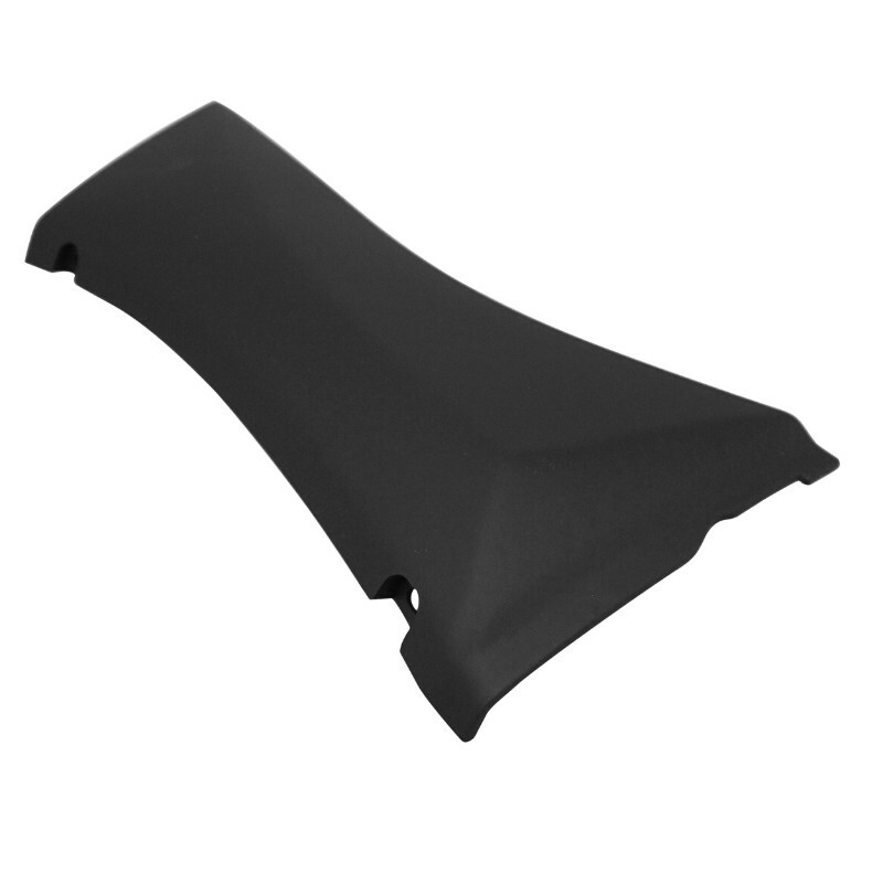 Bas de carénage P2R CARENAGE-BAS DE TABLIER AV LATERAL MAXISCOOTER ADAPTABLE YAMAHA 500 TMAX 2001+2007 NOIR MAT DROIT -P2R-