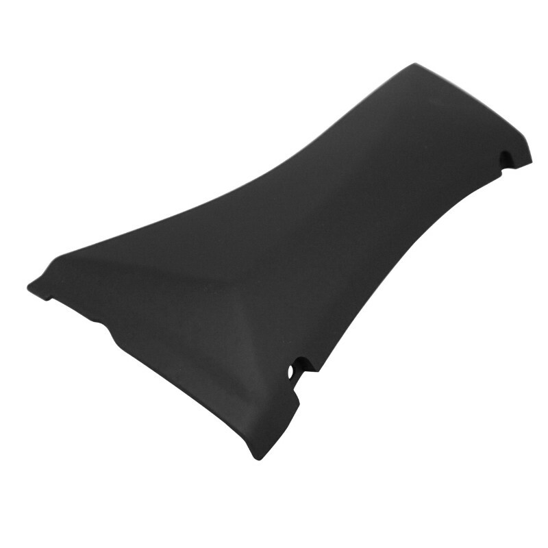 Bas de carénage P2R CARENAGE-BAS DE TABLIER AV LATERAL MAXISCOOTER ADAPTABLE YAMAHA 500 TMAX 2001+2007 NOIR MAT GAUCHE -P2R-