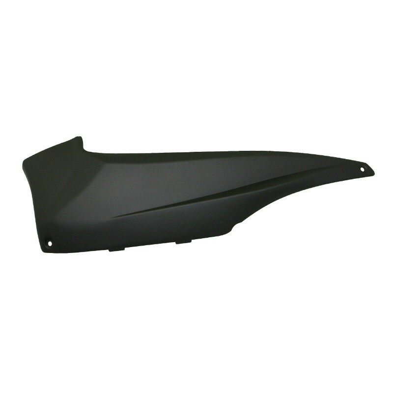 Bas de carénage P2R CARENAGE-BAS DE CAISSE MAXISCOOTER ADAPTABLE YAMAHA 500 TMAX 2001+2007 NOIR MAT GAUCHE -P2R-